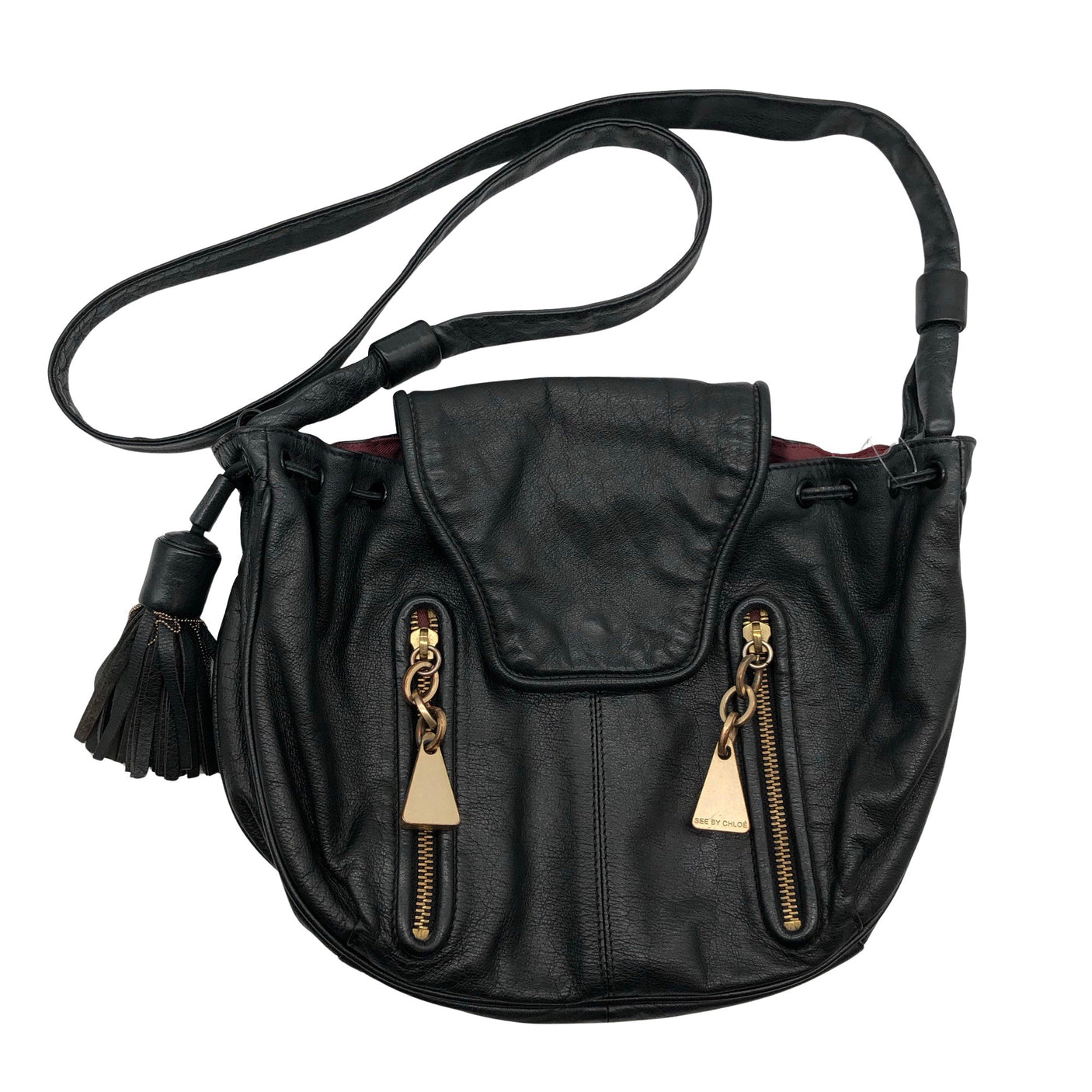 Unisex See by Chloé - Õlakott, suurus Midi - Must (1)