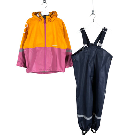 Unisex Didriksons - Vihmajope, suurus 104 - 110 - Oranž ()