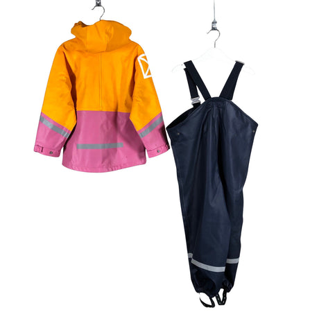 Unisex Didriksons - Vihmajope, suurus 104 - 110 - Oranž (2)