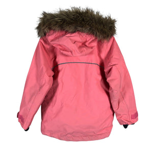 Unisex Didriksons - Õhem talvejope, suurus 104 - 110 - Heleroosa (2)