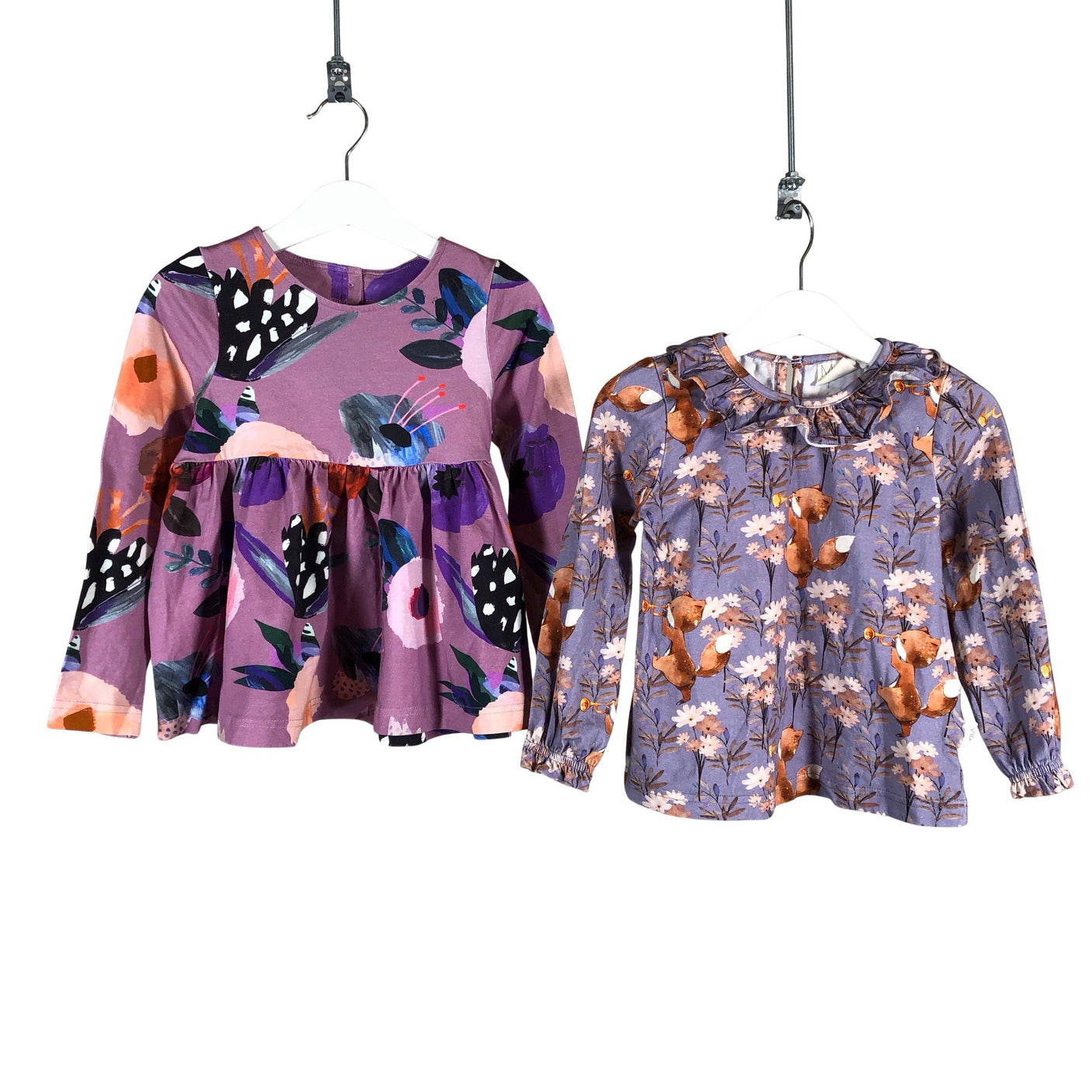 Unisex Ma-ia Family - Trikotaažist tuunika, suurus 98 - 104 - Lilla (1)