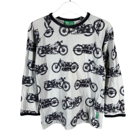Unisex Naperonuttu - Trikotaažist pluus, suurus 122 - 128 - Hall ()