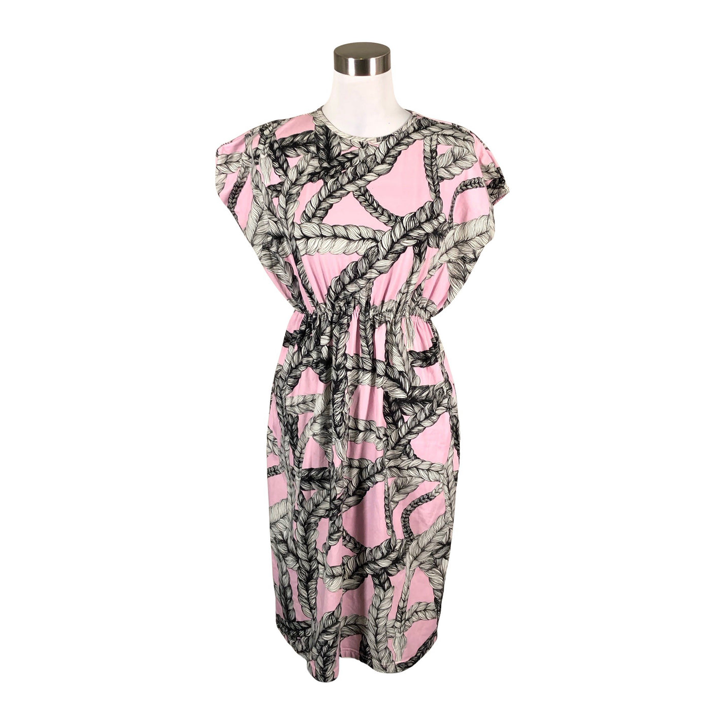 Unisex Vimma - Trikotaažist kleit, suurus 40 - Heleroosa (1)