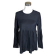 Unisex COS - Trikotaažist pluus, suurus 38 - Must ()