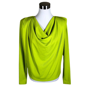 Unisex Gestuz - Trikotaažist pluus, suurus 36 - Roheline (1)