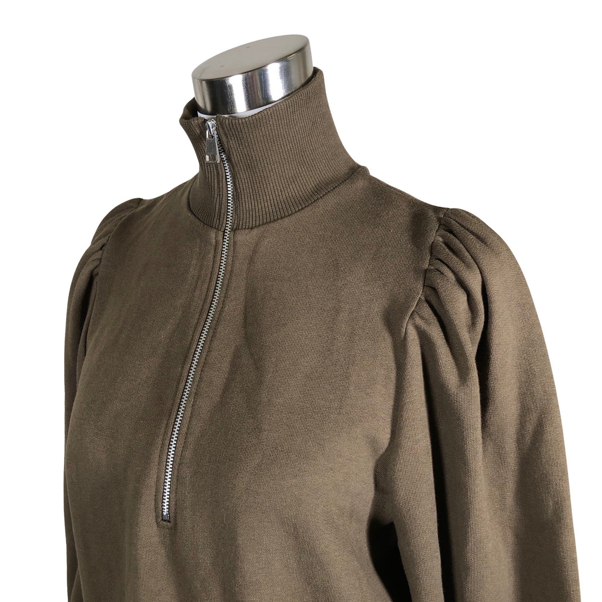 Unisex Gestuz - Dressikangast kleit, suurus 36 - Pruun (3)
