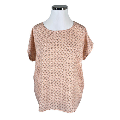 Unisex Saint Tropez - Lühikeste käistega pluus, suurus 42 - Heleroosa ()