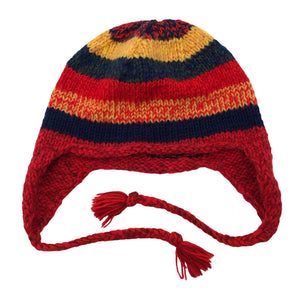 Unisex Handmade - Talvemüts, suurus 56 - 58 cm - Punane (1)