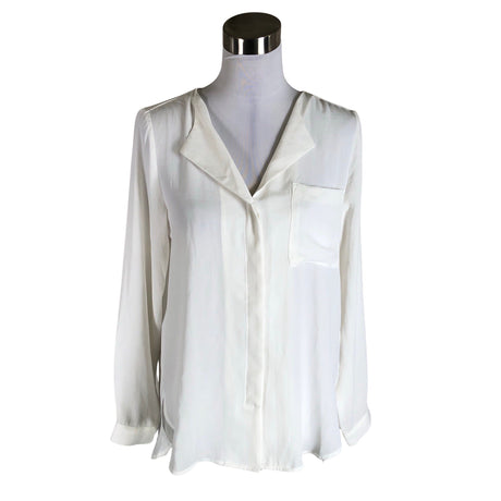 Unisex Selected - Pluus, suurus 36 - Valge ()