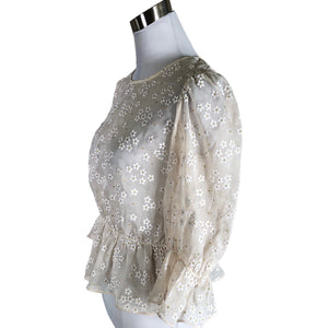 Unisex Ida Sjöstedt - Pluus, suurus 36 - Beige (3)