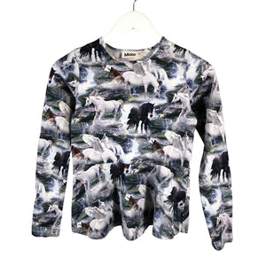Unisex Molo Kids - Trikotaažist pluus, suurus 158 - 164 - Lilla (1)