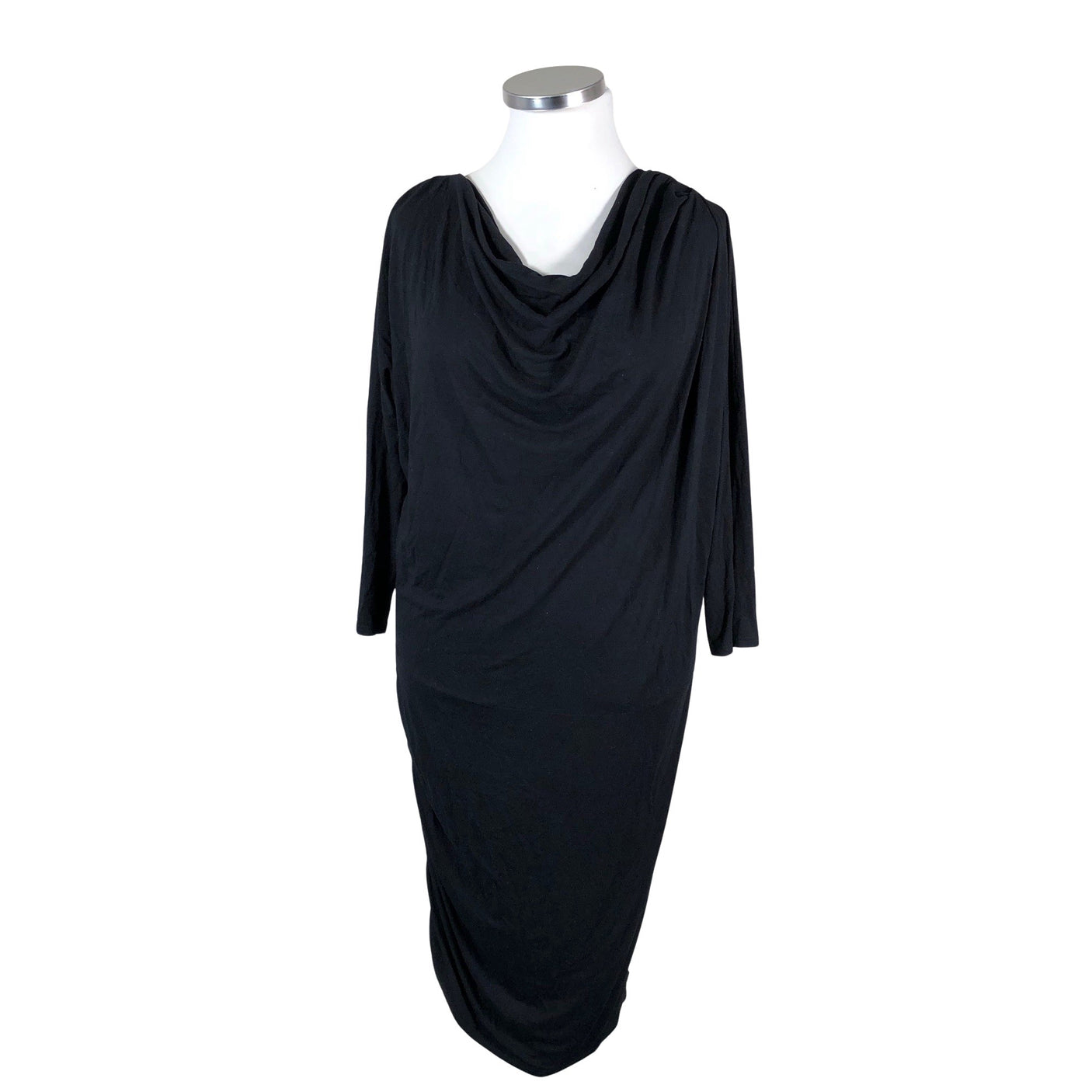 Unisex Nanso - Trikotaažist kleit, suurus 42 - Must (1)