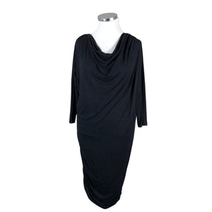 Unisex Nanso - Trikotaažist kleit, suurus 42 - Must (1)