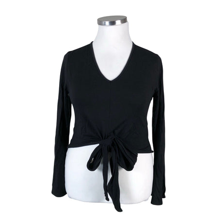Unisex Nanso - Trikotaažist pluus, suurus 42 - Must ()
