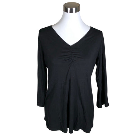 Unisex Nanso - Trikotaažist pluus, suurus 40 - Must ()