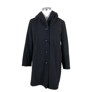 Unisex Dixi Coat - Villane mantel, suurus 46 - Must (1)