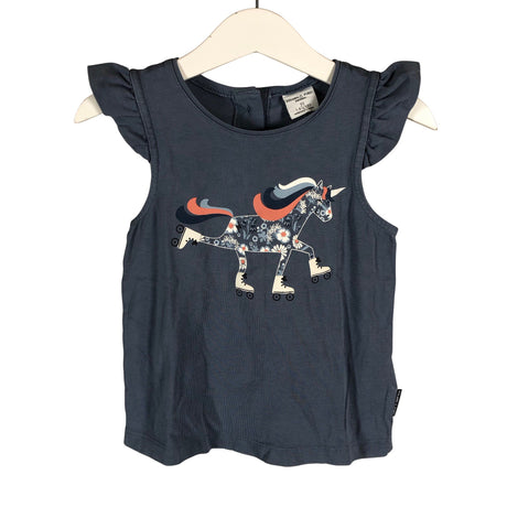 Unisex Polarn O. Pyret - Trikotaažist topp, suurus 86 - 92 - Helesinine ()