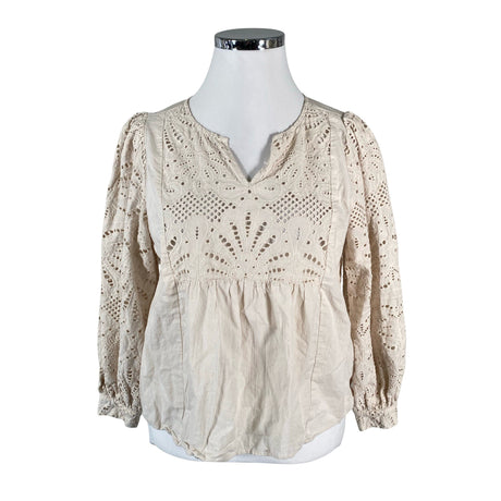 Unisex Cream - Pluus, suurus 42 - Beige ()