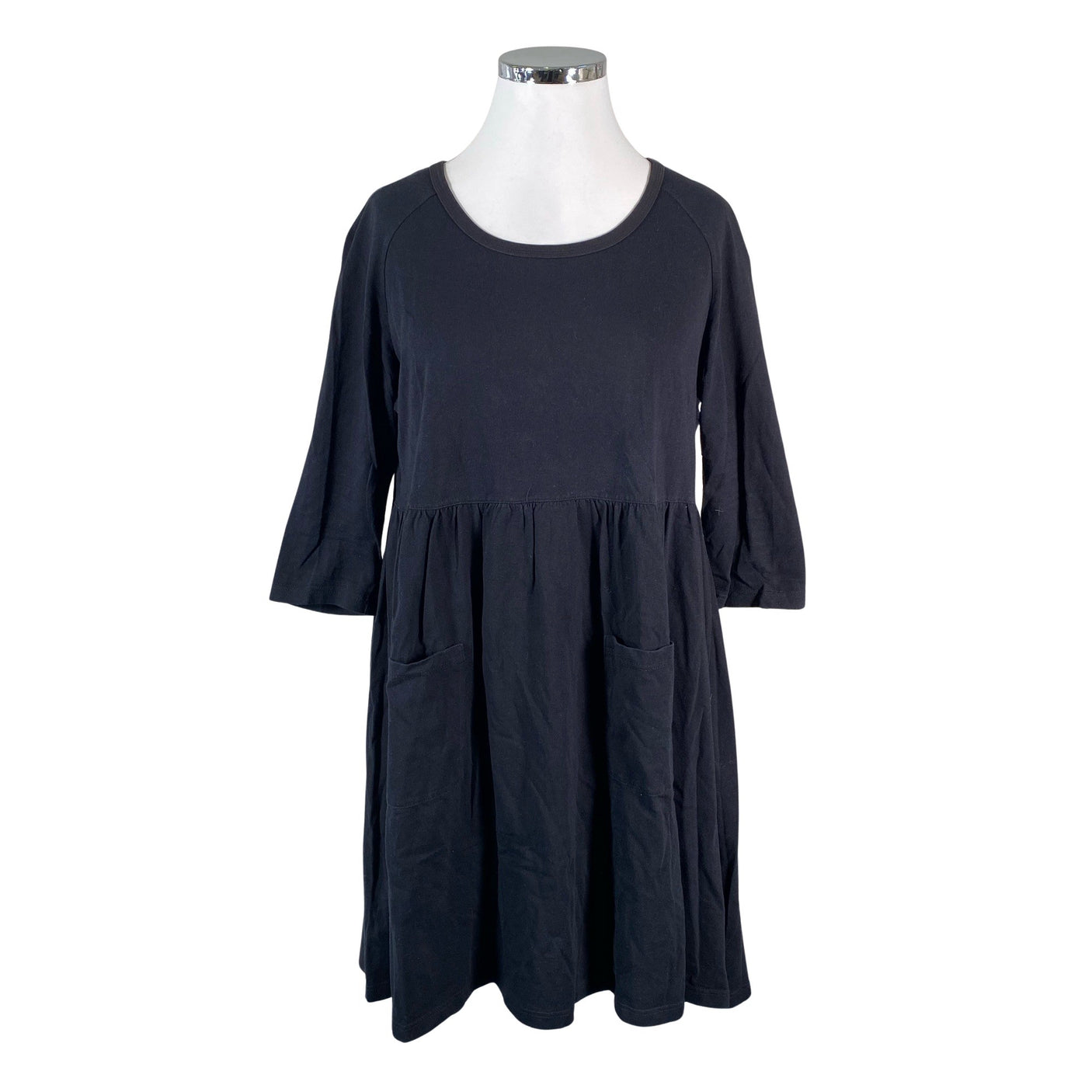 Unisex Ehta - Trikotaažist kleit, suurus 44 - Must (1)