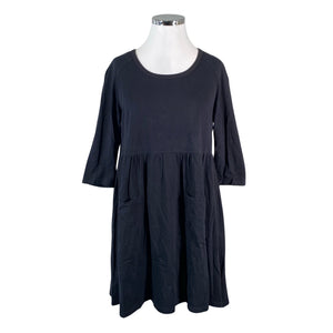 Unisex Ehta - Trikotaažist kleit, suurus 44 - Must (1)