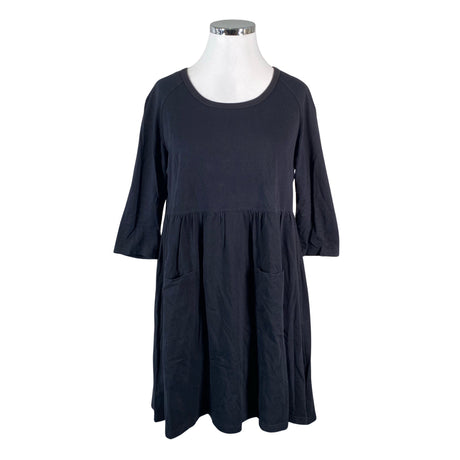 Unisex Ehta - Trikotaažist kleit, suurus 44 - Must ()