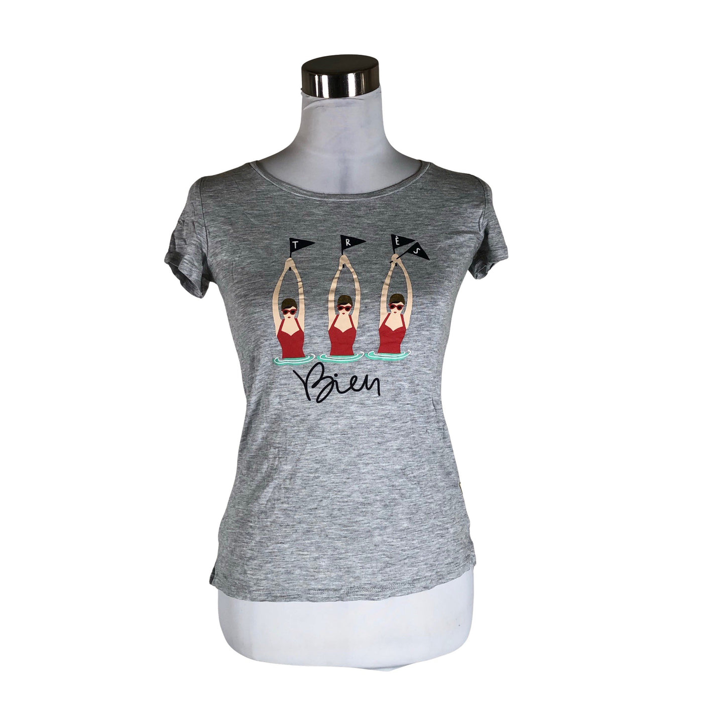 Unisex Holly & Whyte by Lindex - T-särk, suurus 34 - Hall (1)