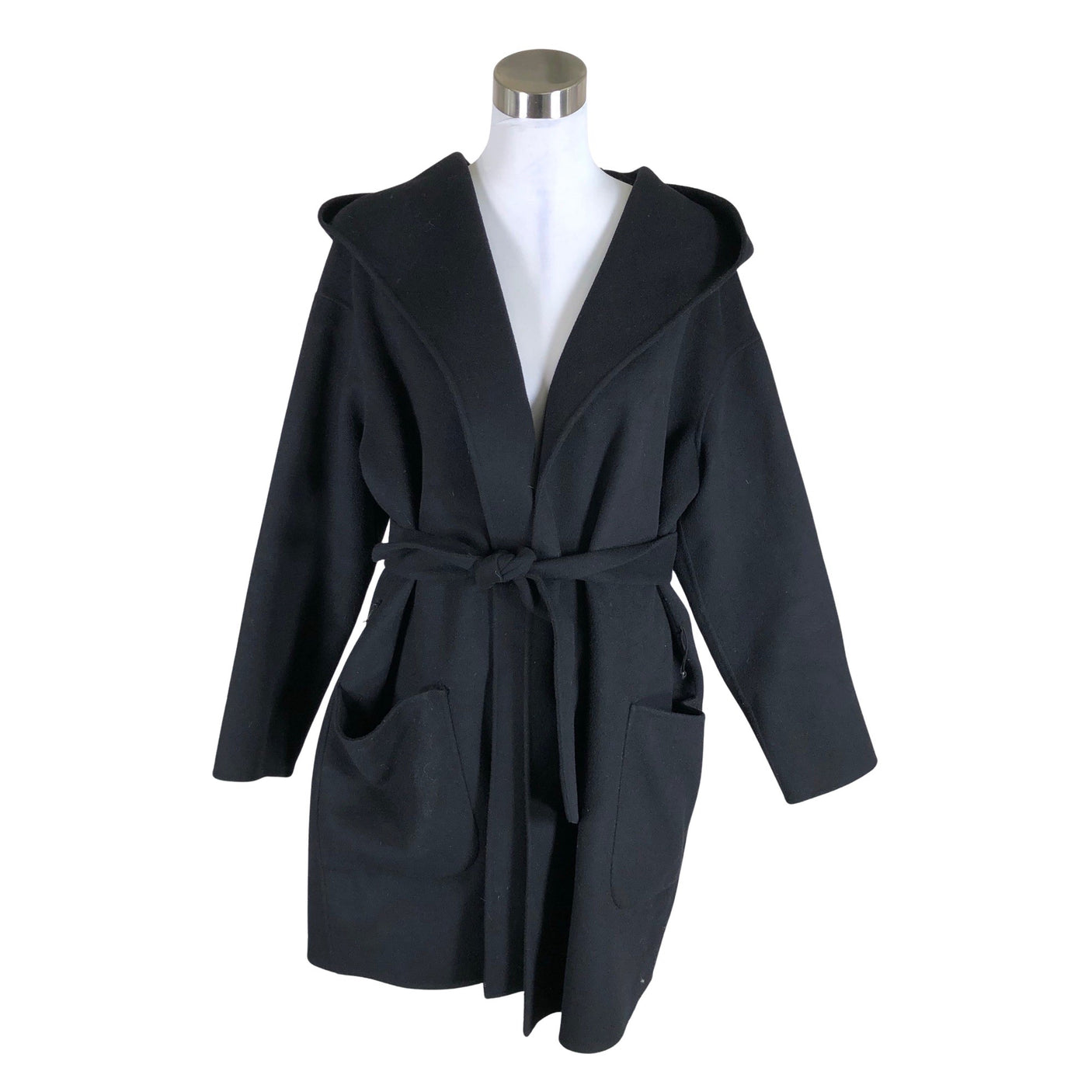 Unisex Part two - Villane mantel, suurus 40 - Must (1)