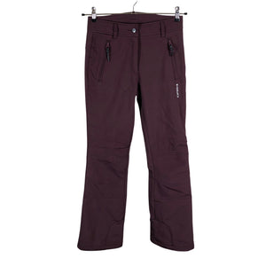 Unisex Icepeak - Softshell püksid, suurus 36 - Veinipunane (1)