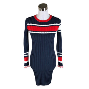 Unisex Tommy Hilfiger - Kootud kleit, suurus 36 - Sinine (1)
