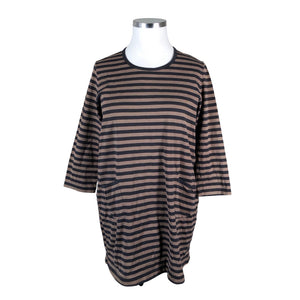 Unisex Marimekko - Trikotaažist tuunika, suurus 42 - Pruun (1)