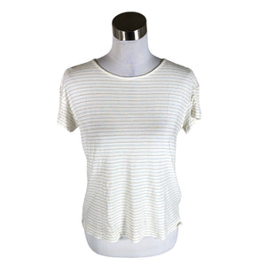 Unisex Massimo Dutti - T-särk, suurus 38 - Looduslik valge (1)