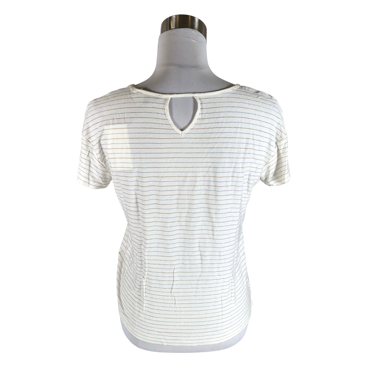 Unisex Massimo Dutti - T-särk, suurus 38 - Looduslik valge (2)