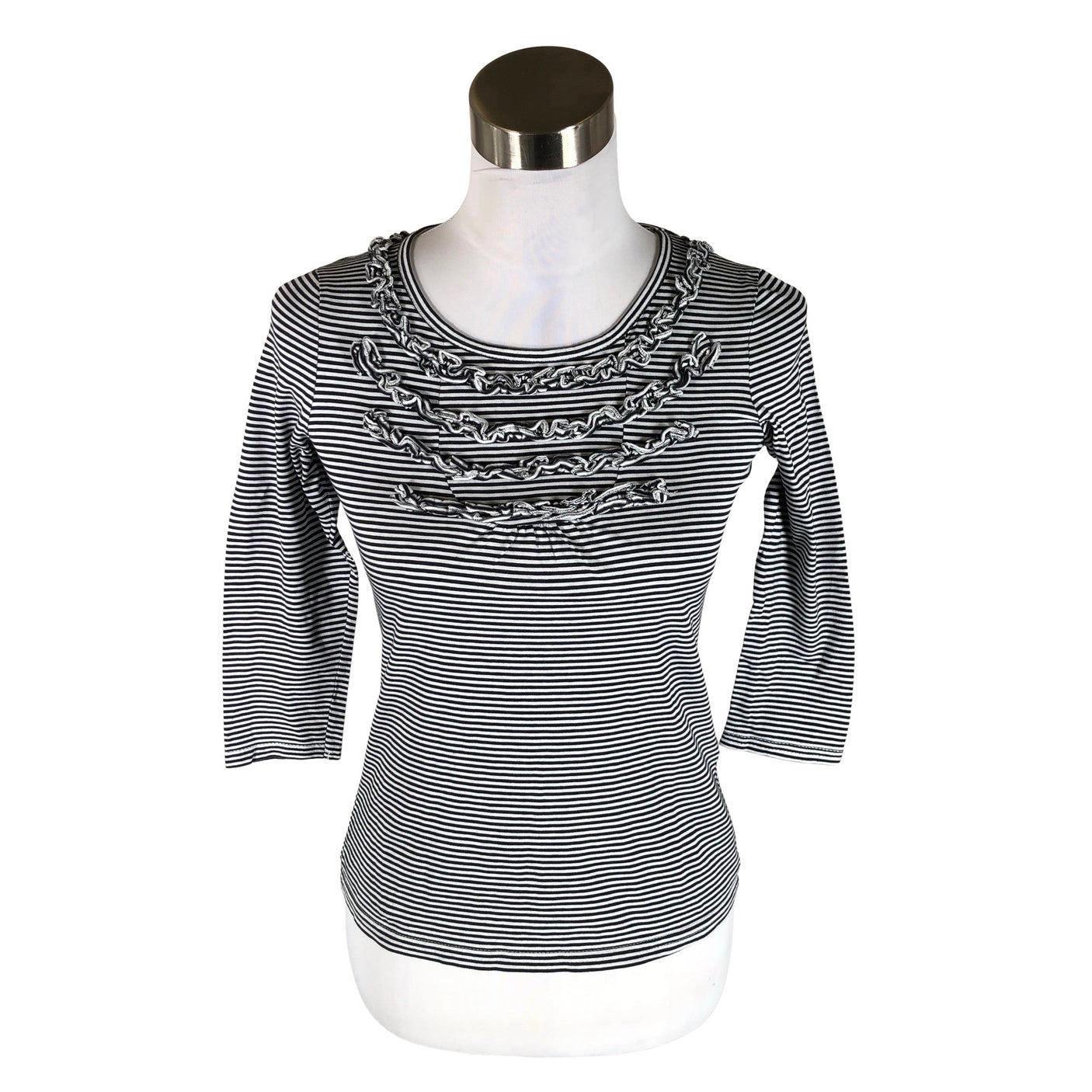 Unisex Global - Trikotaažist pluus, suurus 34 - Must (1)