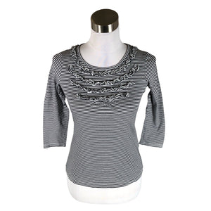 Unisex Global - Trikotaažist pluus, suurus 34 - Must (1)