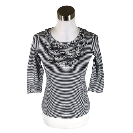 Unisex Global - Trikotaažist pluus, suurus 34 - Must ()