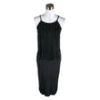 Unisex Nü - Trikotaažist kleit, suurus 36 - Must ()