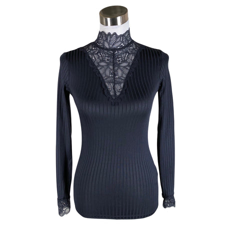 Unisex Y.A.S - Trikotaažist pluus, suurus 34 - Sinine ()