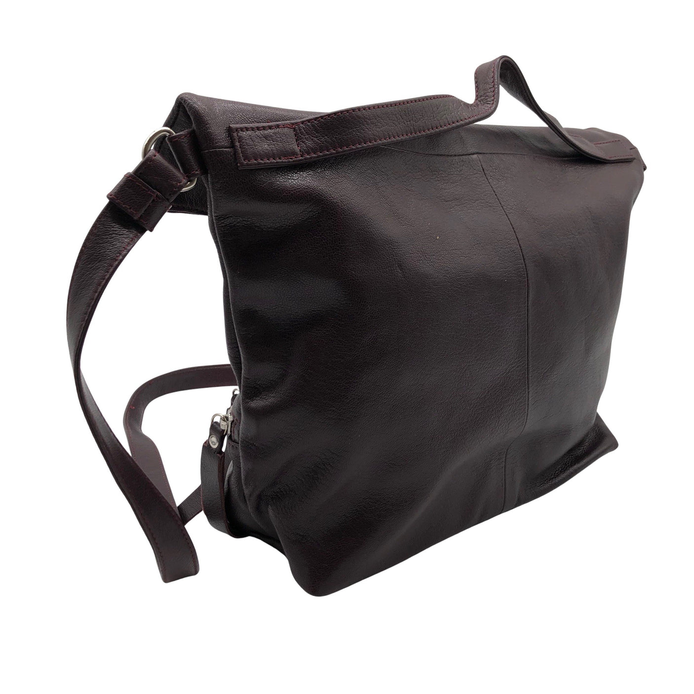 Unisex Lumi - Käekott, suurus Midi - Veinipunane (3)