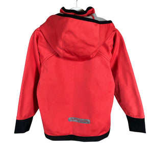 Unisex Polarn O. Pyret - Softshell jope, suurus 104 - 110 - Punane (2)