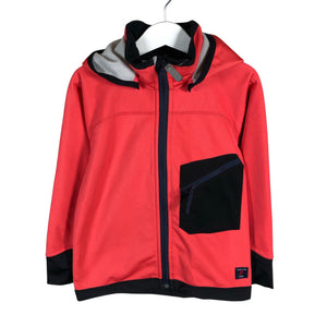 Unisex Polarn O. Pyret - Softshell jope, suurus 104 - 110 - Punane (1)