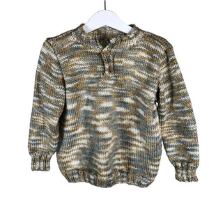 Unisex Handmade - Kampsun, suurus 104 - 110 - Beige (1)