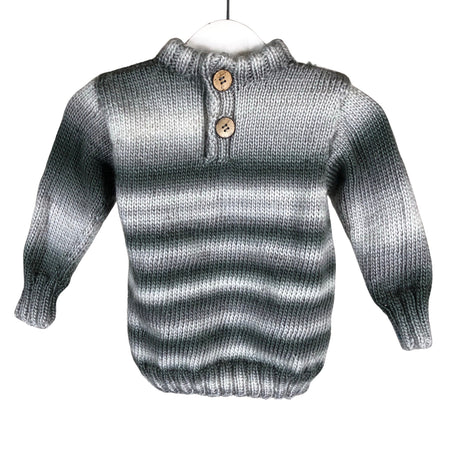 Unisex Handmade - Kampsun, suurus 98 - 104 - Hall (2)