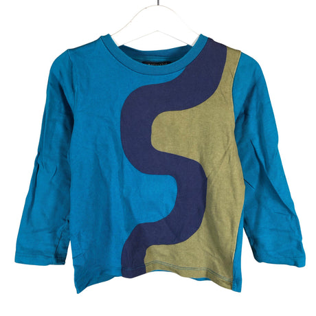 Unisex Marimekko - Trikotaažist pluus, suurus 98 - 104 - Sinine ()