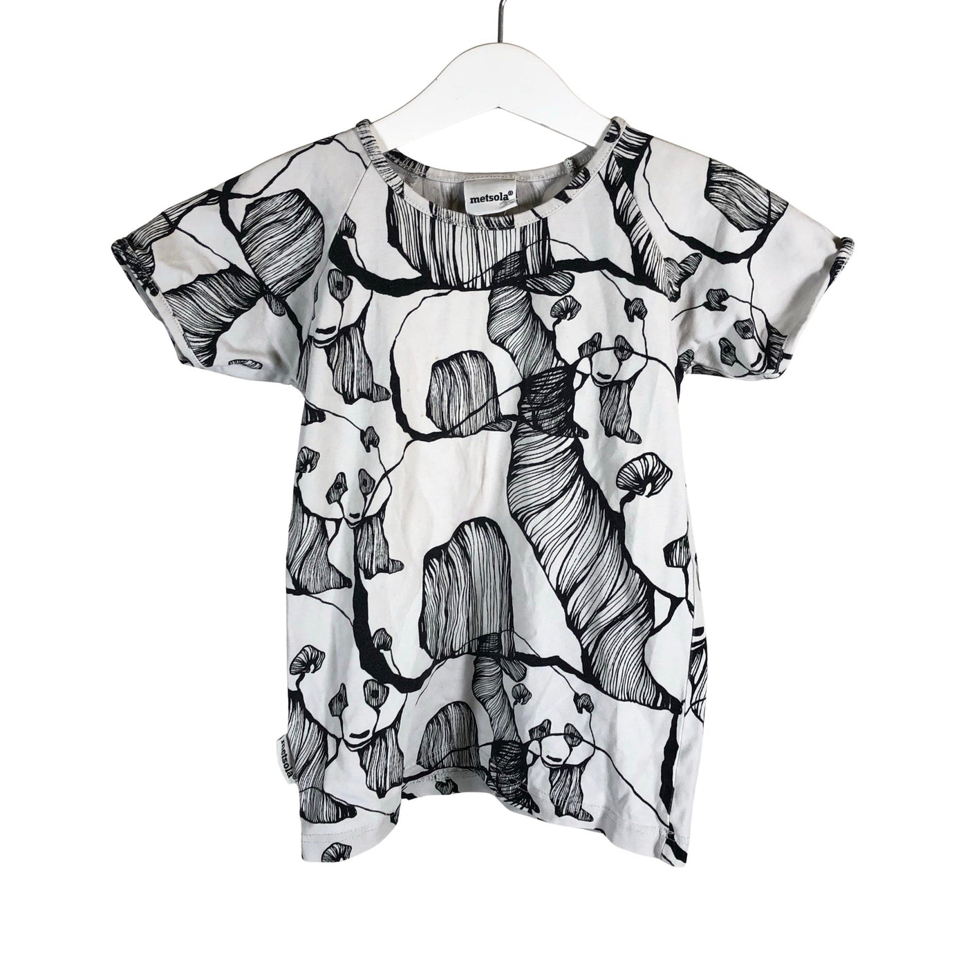 Unisex Metsola - T-särk, suurus 116 - 122 - Hall (1)