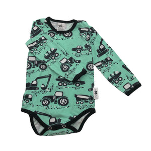 Unisex PaaPii - Bodi, suurus 80 - 86 - Roheline (1)