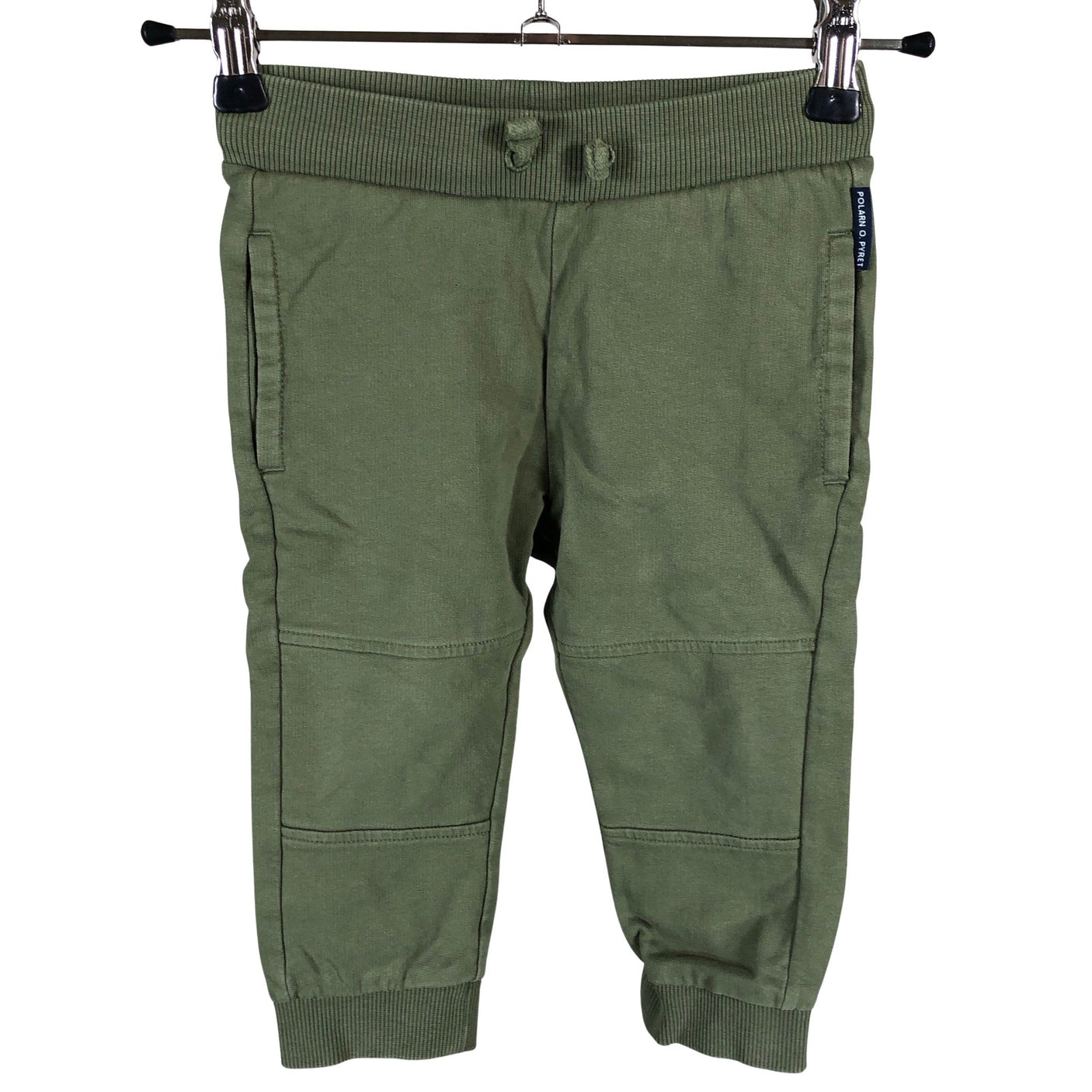 Unisex Polarn O. Pyret - Dressikangast püksid, suurus 80 - 86 - Roheline (1)