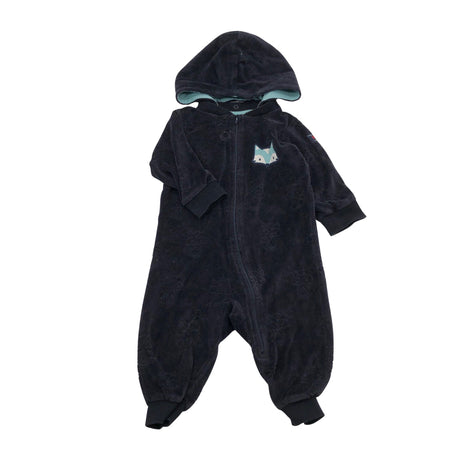 Unisex Polarn O. Pyret - Pükskostüüm, suurus 68 - 74 - Sinine ()