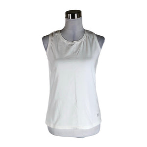 Unisex Voglia - Trikotaažist topp, suurus 38 - Valge (1)