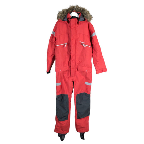 Unisex Didriksons - Talvekombinesoon, suurus 134 - 140 - Punane ()