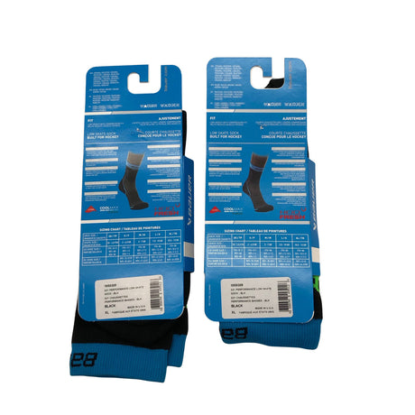 Unisex Bauer - Sokid, suurus 43 - Must (2)